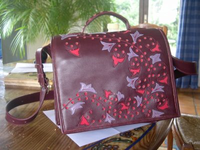 Alice Angevin, Les Sacs à M'Alice Sac à Main Hisha T1 Prune