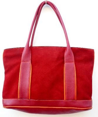 Alice Angevin, Les Sacs à Sac à Main Andere T2 nubuck Carriat margaux, vachette pleine fleur, veau imprimé galuchat galons