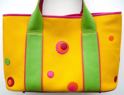 Alice Angevin, Les Sacs à M'Alice Sac à Main Cabas T2 jaune Neuil