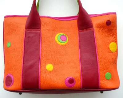 Alice Angevin, Les Sacs à M'Alice Sac à Main Cabas T2 orange Neuil