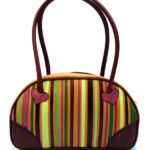Sac à Main Tendance bandes de cuir parées, Bx,A. A,Les Sacs à M'Alice