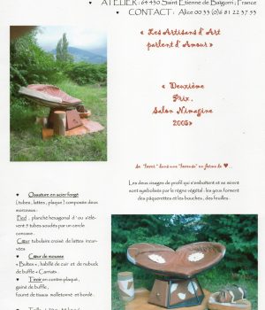 Alice Angevin, Les Sacs à M'Alice 2005 Fiche Loveuse