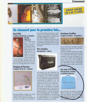 Alice Angevin, Les Sacs à M'Alice 2016 04 Le Plessis Trévise