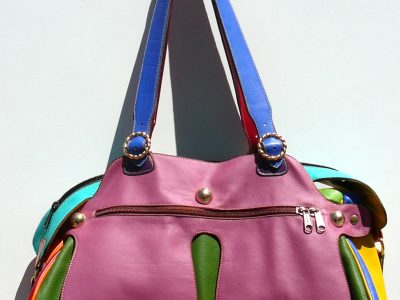 Alice Angevin, Les Sacs à M'Alice Bagage à main Sac Sellier 12 cuirs