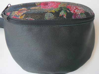 Alice Angevin, Les Sacs à M'Alice, Banane Noire et Rouge (23x18x8)