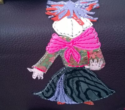 Alice Angevin, Les Sacs à M'Alice Cartable Ihauteri, détail