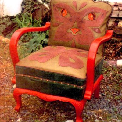 Alice Angevin, Les Sacs à M'Alice Fauteuil oeil de chat papillon