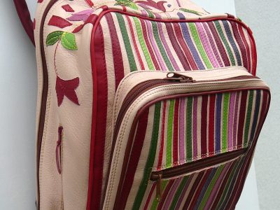 Alice Angevin, Les Sacs à M'Alice Grand Sac à Dos Carré de biais