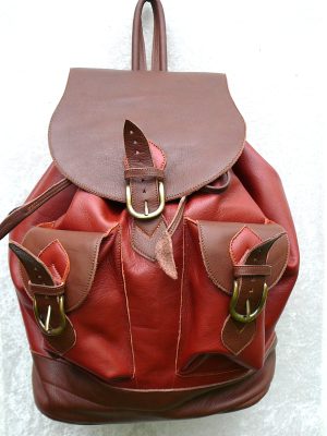 Alice Angevin, Les Sacs à M'Alice Grand Sac à Dos Randonneur marron et chocolat