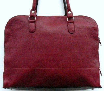Alice Angevin, Les Sacs à M'Alice Housse à tablette 22 pouces cuir de renne fauve