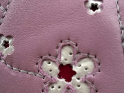 Alice Angevin, Les Sacs à M'Alice Pochette Ttipia Cerisier, détail