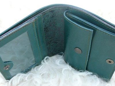 Alice Angevin, Les Sacs à M'Alice Porte-monnaie CI vert
