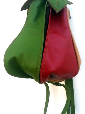 Sac à Dos Poire, olive, fauve et beige