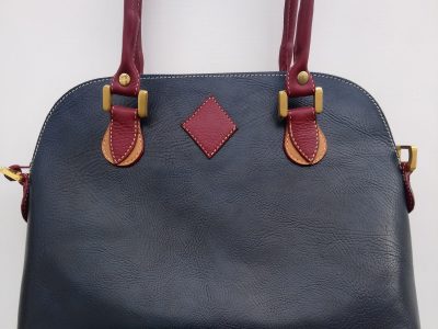Alice Angevin, Les Sacs à M'Alice, Sac à Main Baguti bleu marine