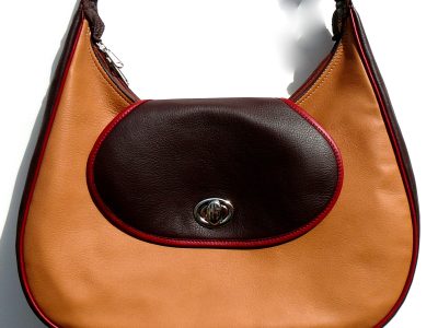 Alice Angevin, Les Sacs à M'Alice Sac à Main Margui gold, moka, galonné fauve
