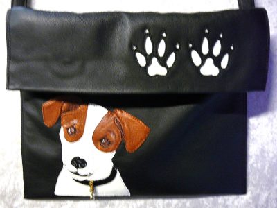 Alice Angevin, Les Sacs à M'Alice Sac à Main plat petit chien