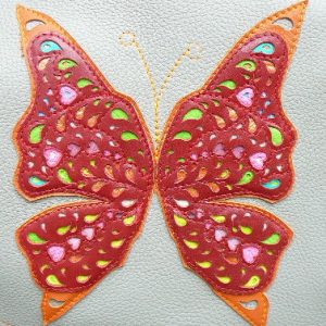 Les Sacs à M'Alice, Alice Angevin, découpe papillon Besace