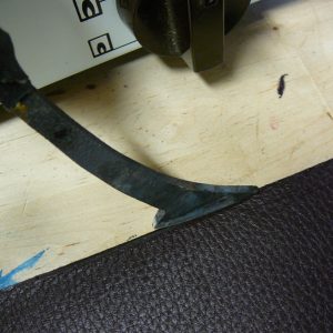 Les Sacs à M'Alice, Alice Angevin,filetage bord franc renne prune