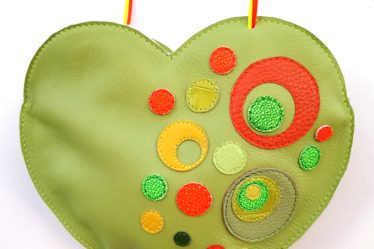 Alice Angevin, Les Sacs à M'Alice, Pochette Coeur Anis pastilles