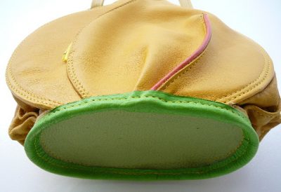 Alice Angevin, Les Sacs à M'Alice, Pochette Tulipe Jaune, dessous