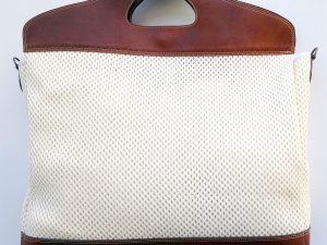 A.A. Les Sacs à M'Alice Sac à Main Shopping, crème marron,devant