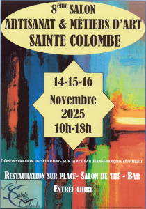 Expo à Ste Colombe du 14 au 16 novembre